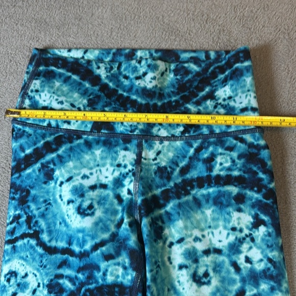 Fabletics Define PowerHold® High-Waisted Blue Tie-Dye Leggings XS - Picture 5 of 8